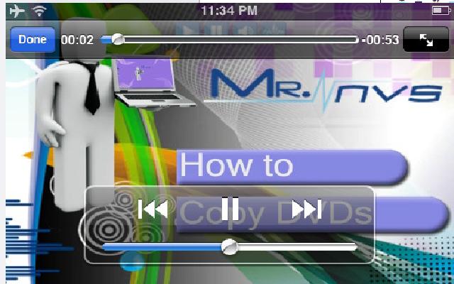 Mr. NVS: mellow but helpful mobile video tutorials
